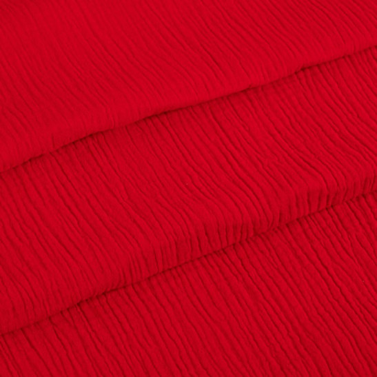 Double gauze material color red