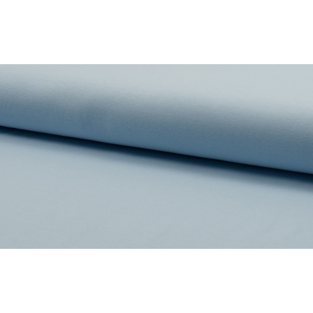 Tissu  coton uni coloris bleu ciel
