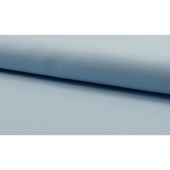 Tissu  coton uni coloris bleu ciel