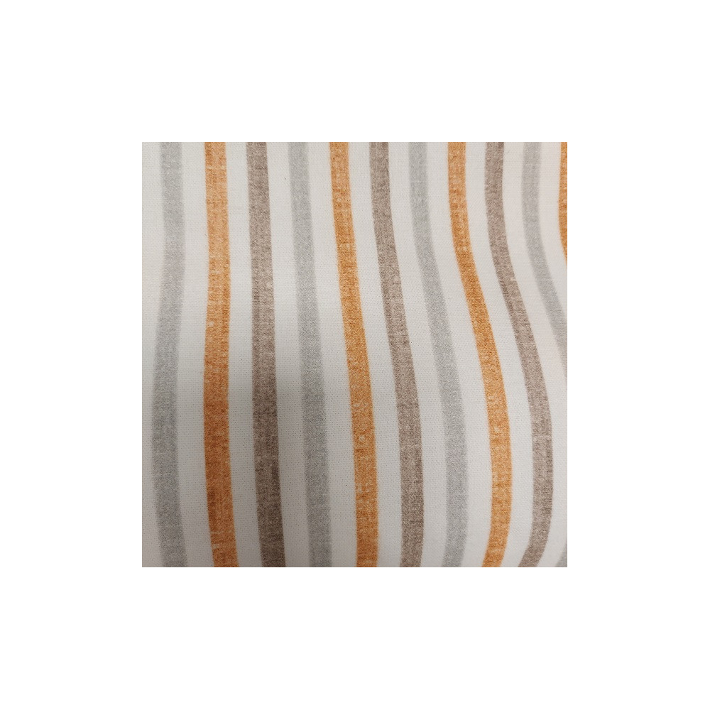 Tissu coton d'ameublement à rayure  280 cm large