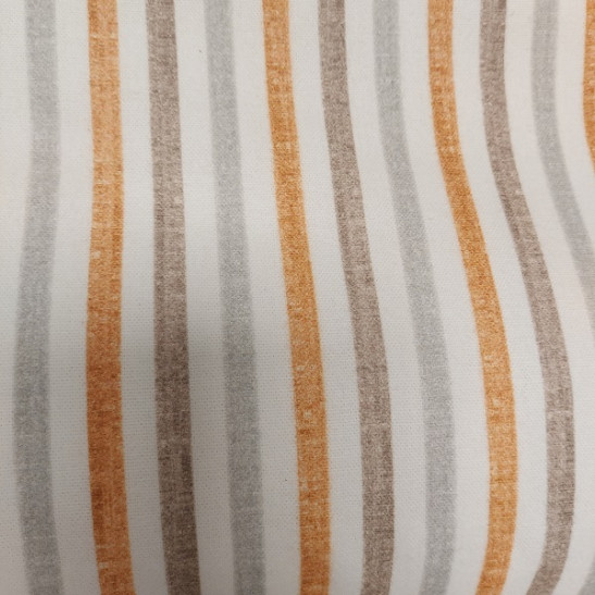 Tissu coton d'ameublement à rayure  280 cm large