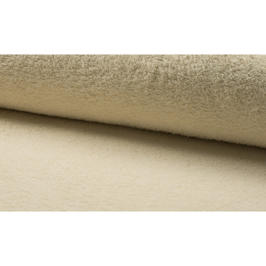 Tissu éponge bambou coloris écru