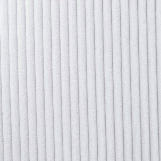 Tissu Binky à rayure coloris blanc