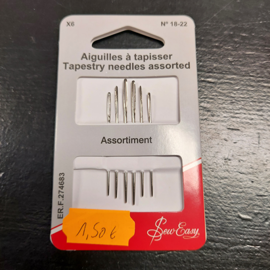 Tapestry needles assorted
