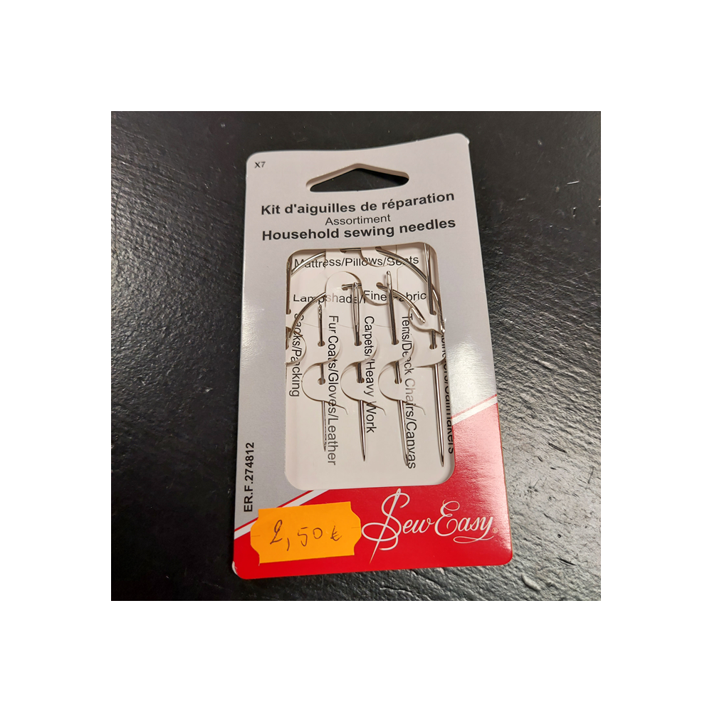 Household sewing needles