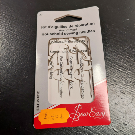 Household sewing needles