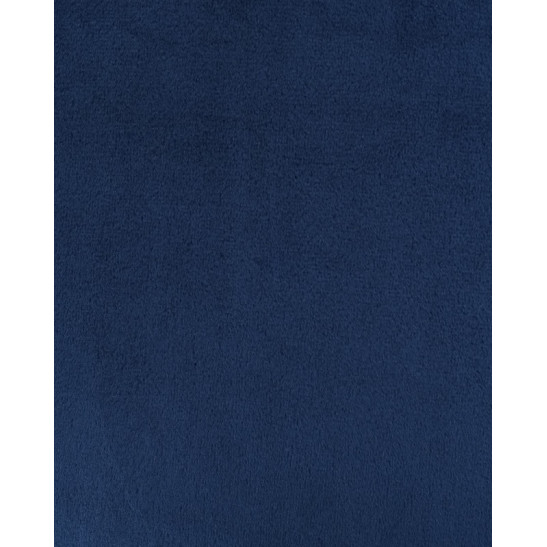 Minky material  color navy