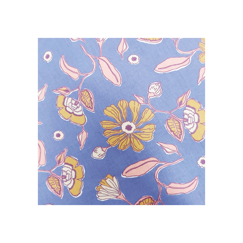 Tissu coton Domotex imprimé Pooja