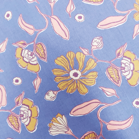 Tissu coton Domotex imprimé Pooja