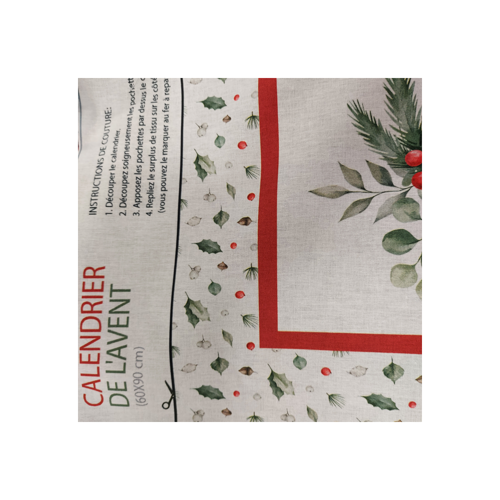 Advent calendar to sew Merry Christmas