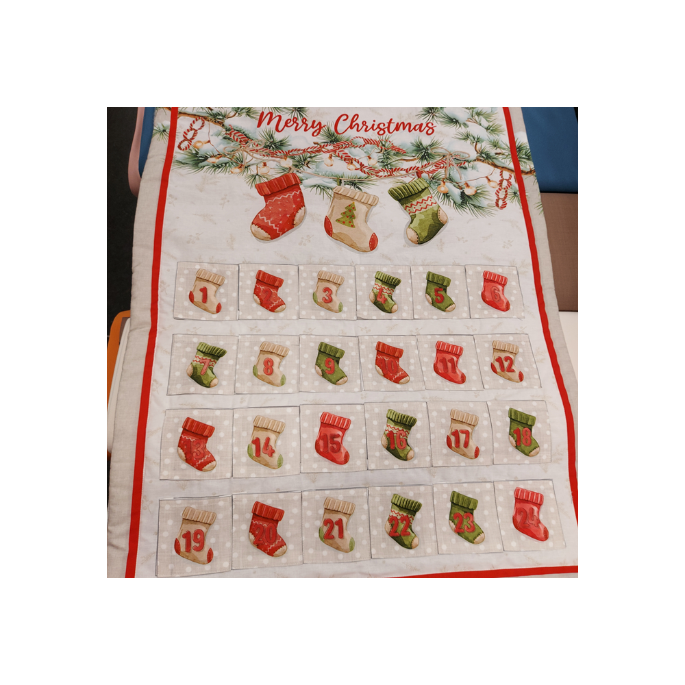 Advent calendar to sew Merry Christmas