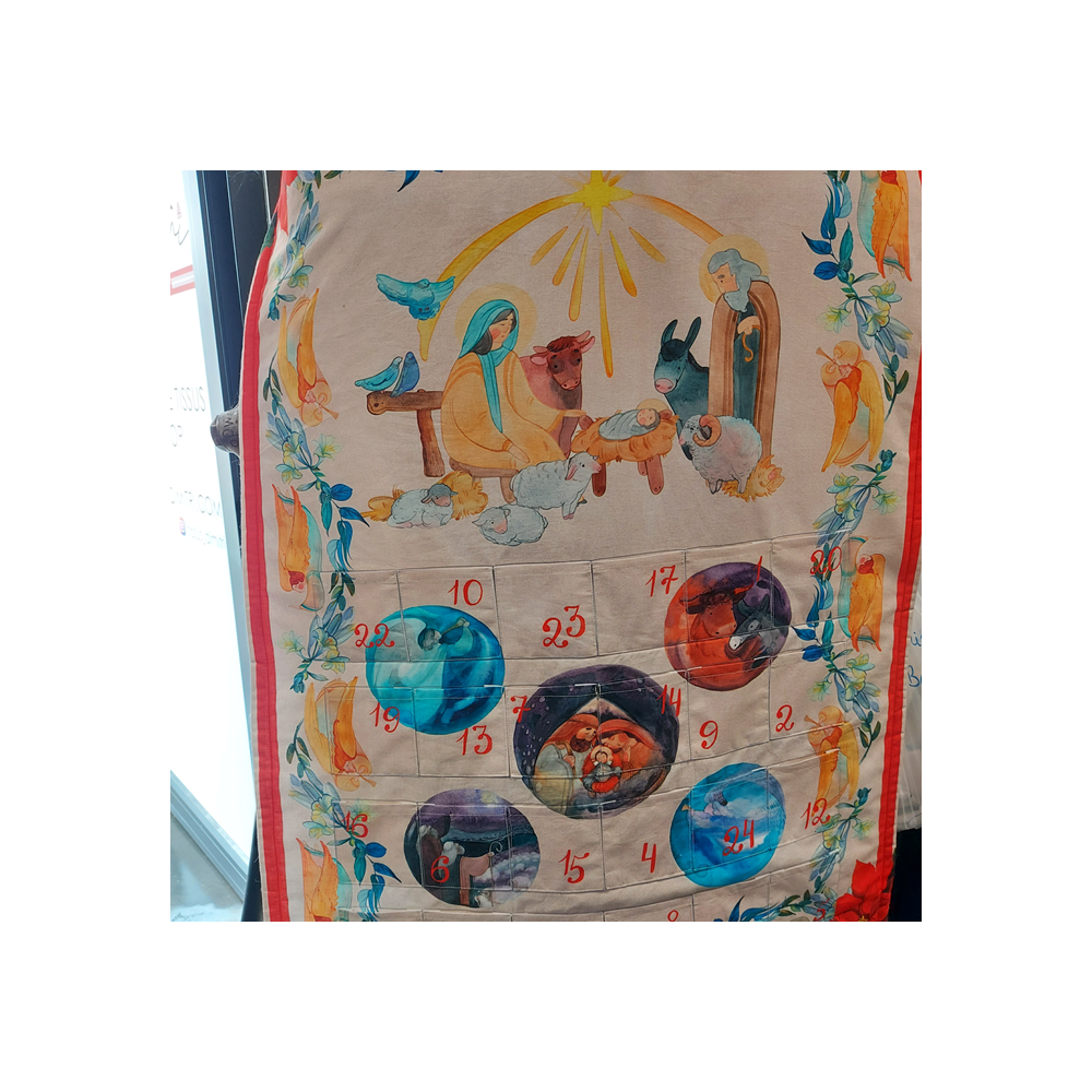 Advent calendar to sew Christmas Crib