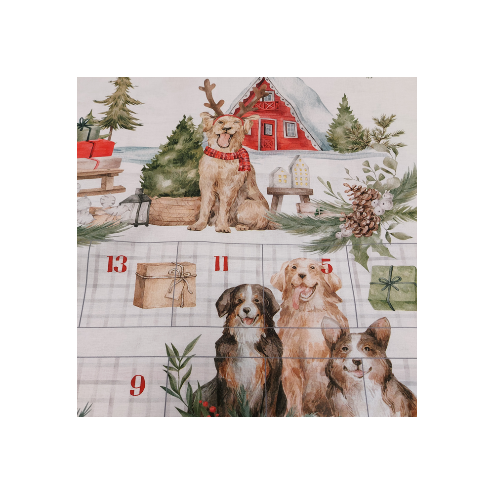 Advent calendar to sew Dog
