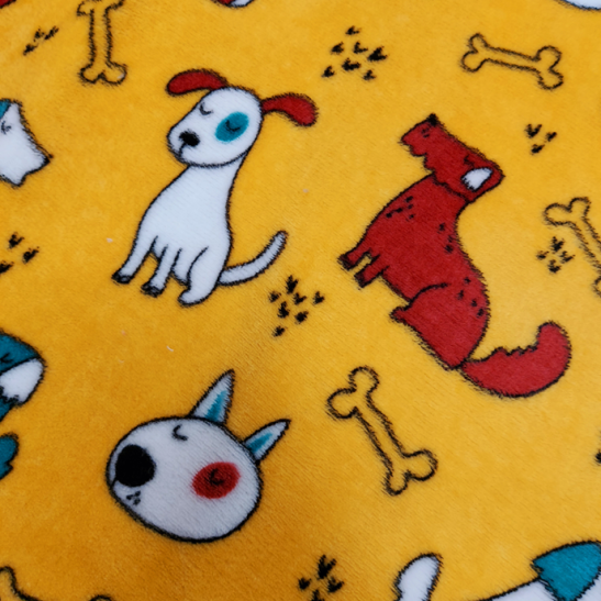 Tissu polaire doudou imprimé Jack