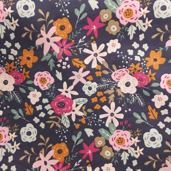 cotton material print Olga by Domotex