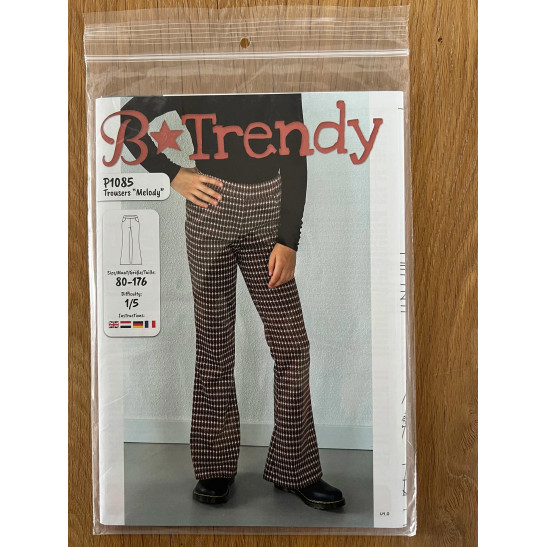 Pattern children trousers "Melody " by B Trendy