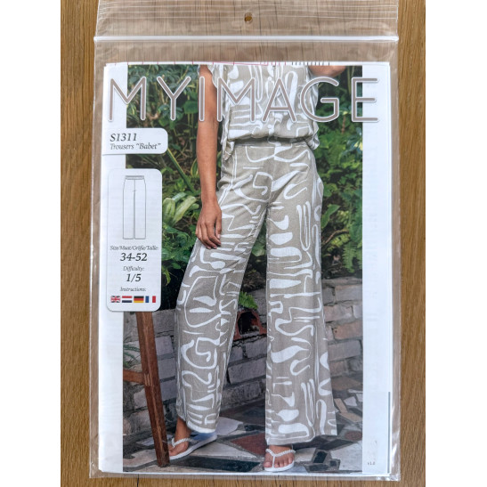 Patron dame pantalon "Babet " par My Image