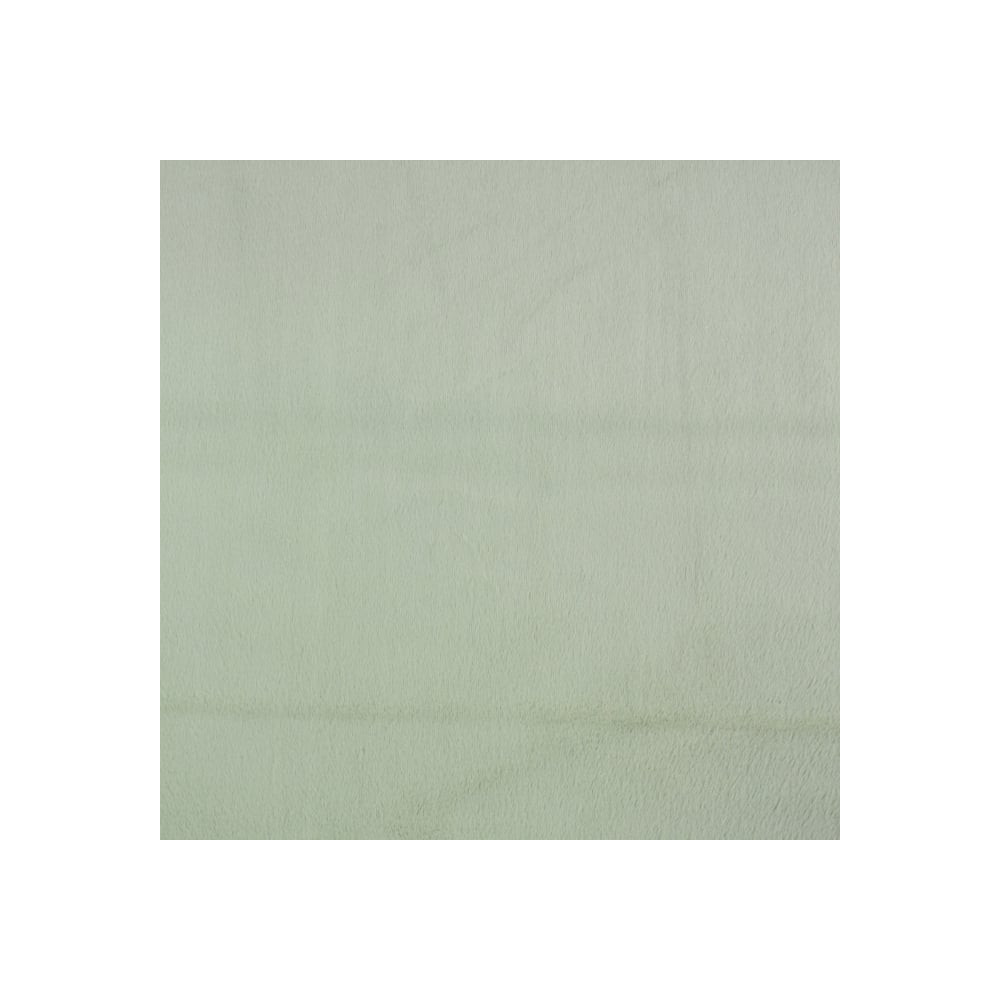Tissu imitation fourrure à poil court  coloris vert amande