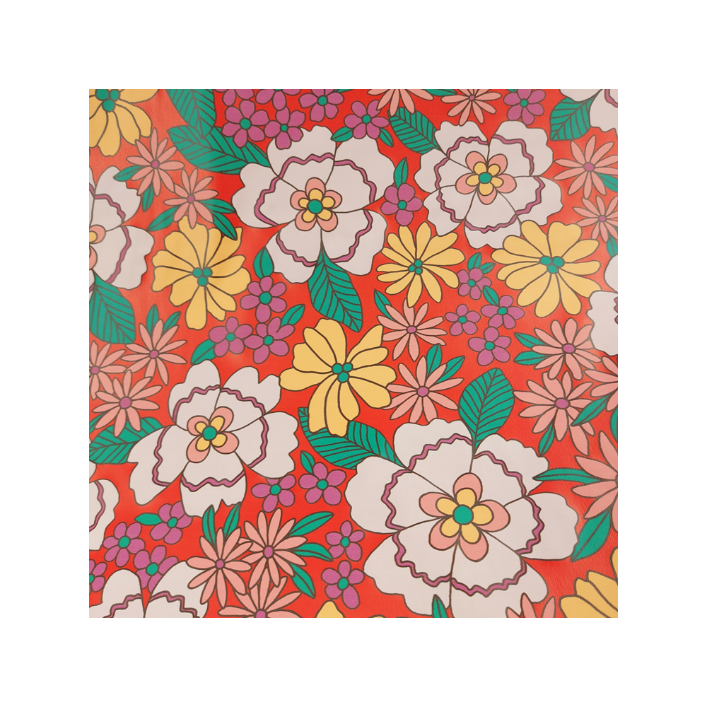 Tissu imperméable Domotex imprimé fleur Belonia