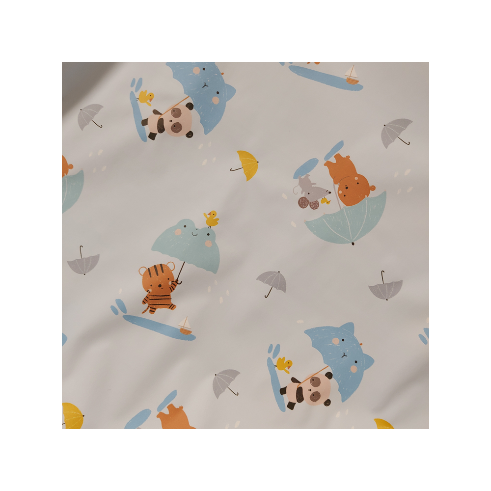 Acqua protect Domotex children material print Clapotis
