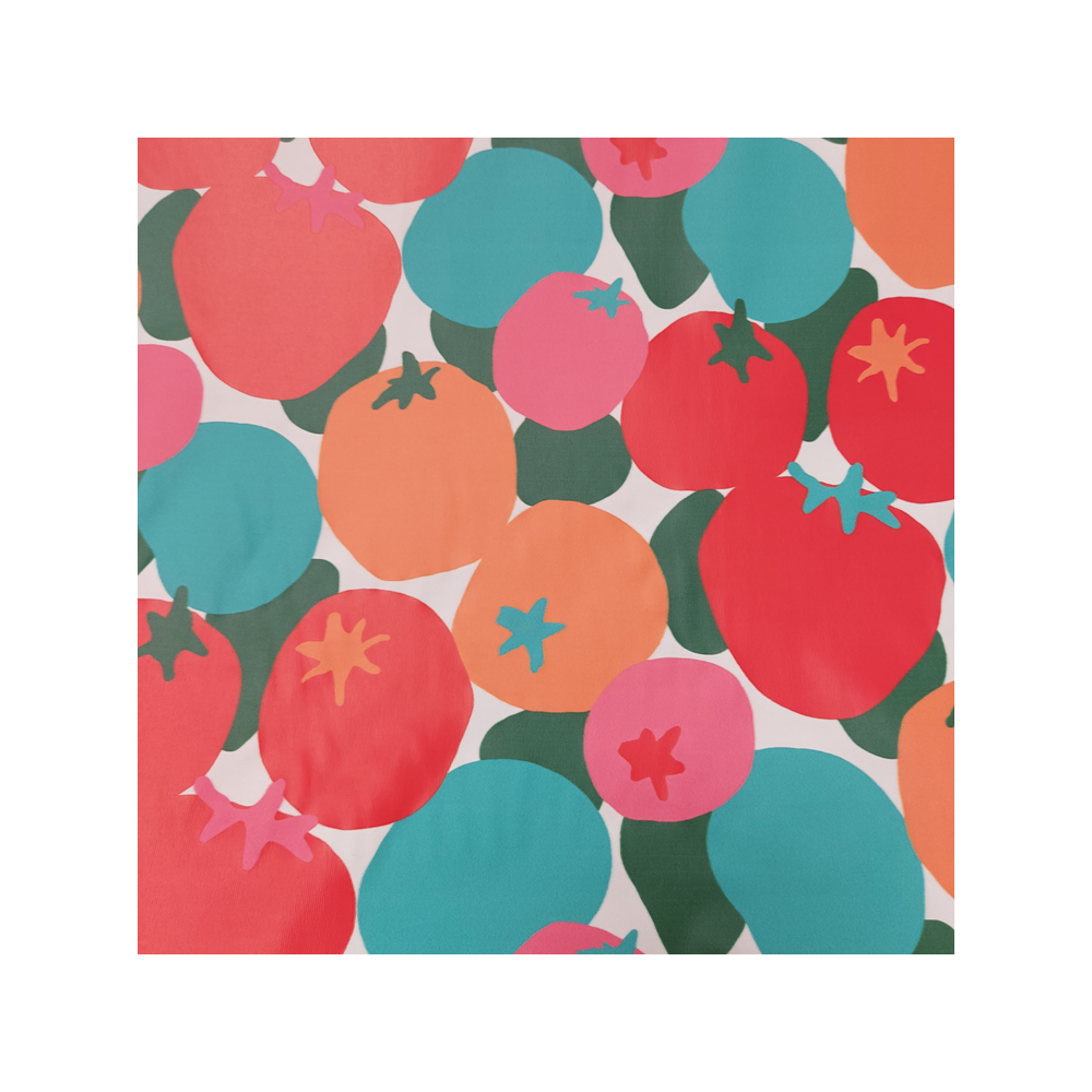 Tissu imperméable Domotex imprimé Ketchup