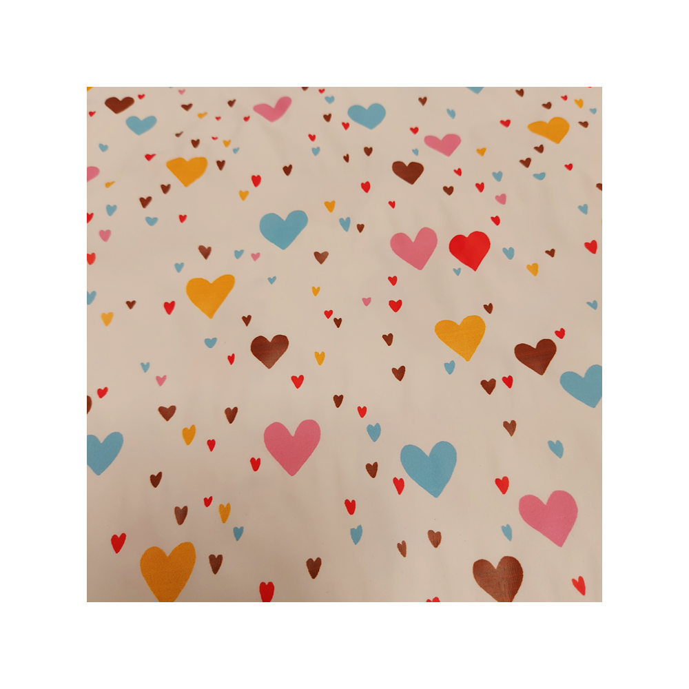 Tissu imperméable Domotex imprimé Ti Amo