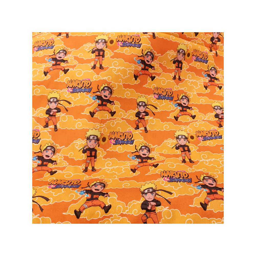 Tissu licence coton manga Naruto