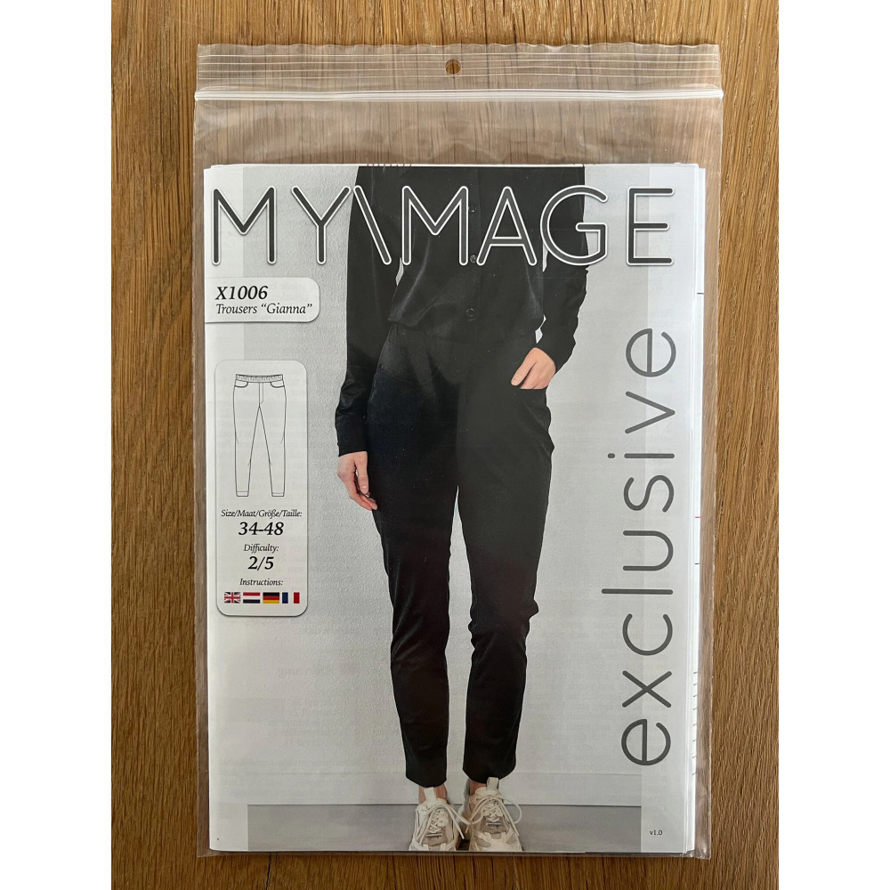 Patron dame pantalon "Gianna" par My Image