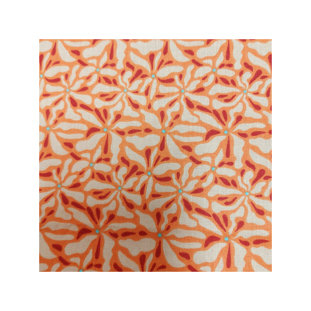 Tissu coton imprimé ethnique java