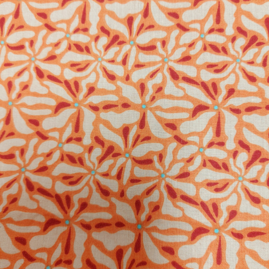 Tissu coton imprimé ethnique java