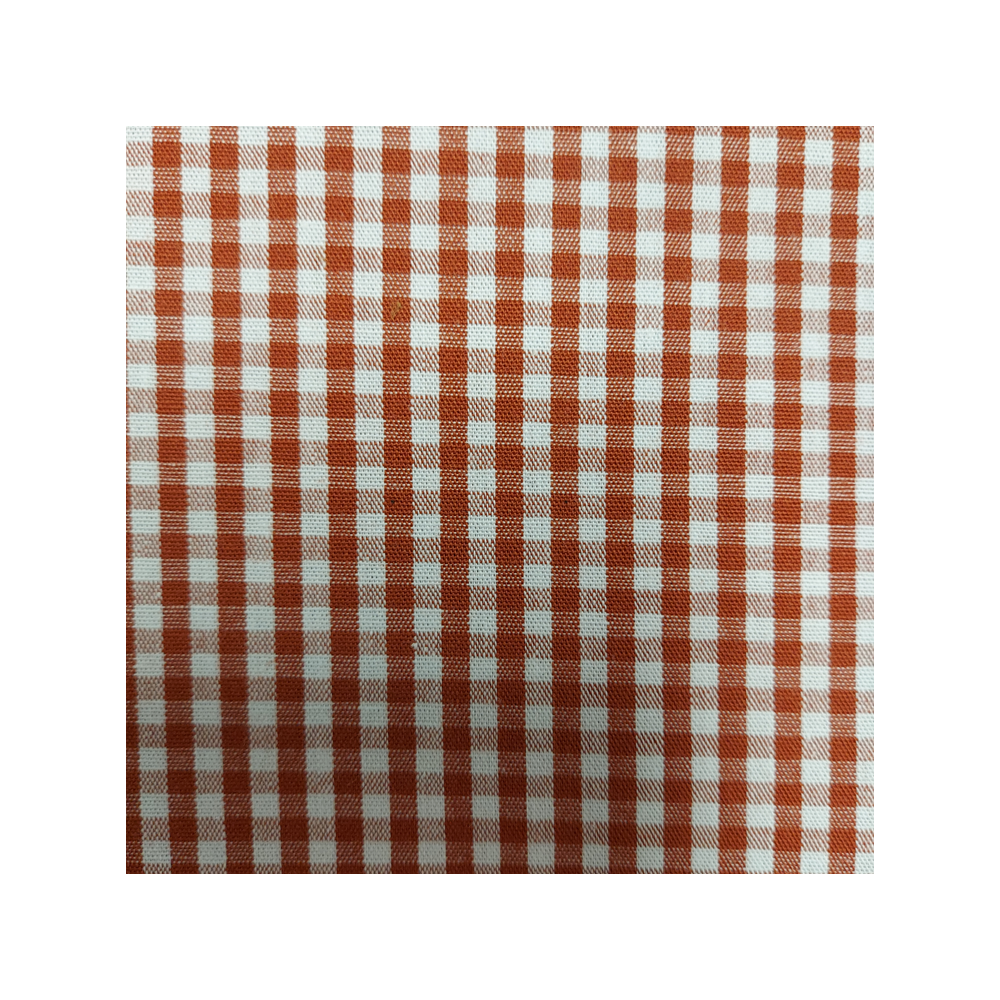 Tissu vichy coloris terra 2 mm