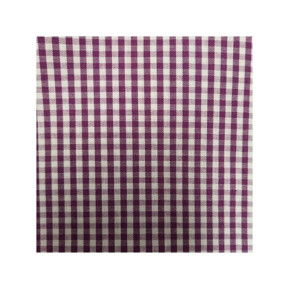 Tissu vichy coloris violet 2 mm