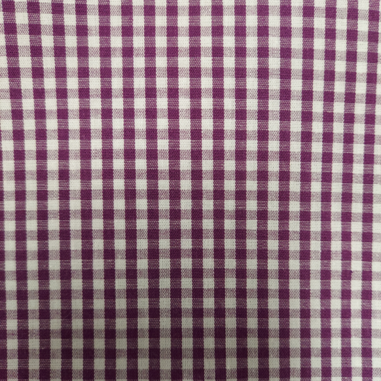 Tissu vichy coloris violet 2 mm