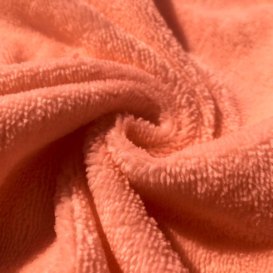 Bambou towel material color melon