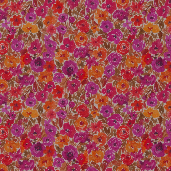 Tissu coton Domotex imprimé numérique Filéna