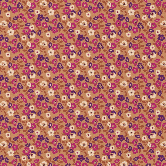 Tissu coton Domotex imprimé Thalie