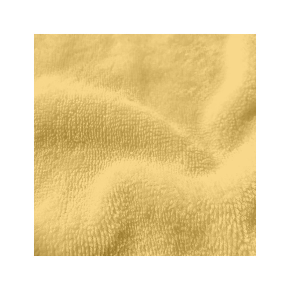 Tissu micro éponge bambou coloris lemon