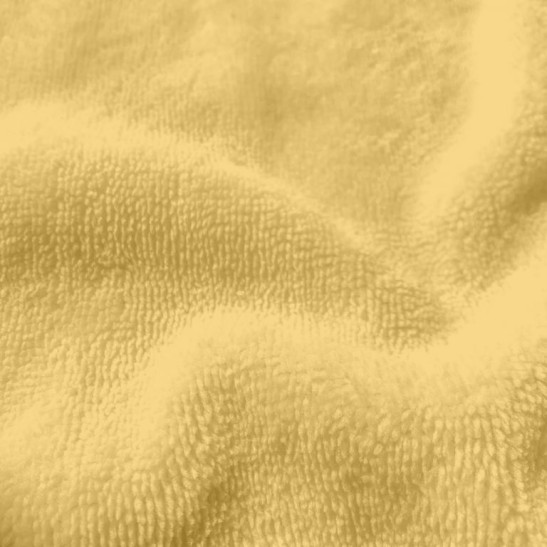 Tissu micro éponge bambou coloris lemon