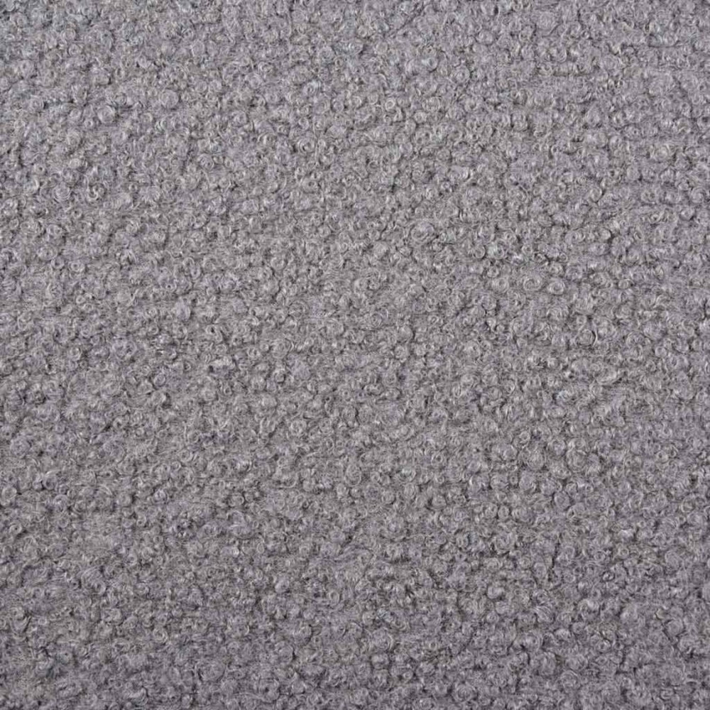 Bouclé material color grey