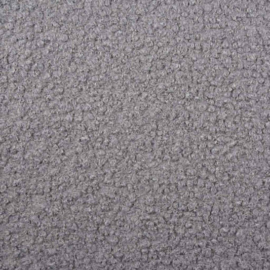 Tissu lainage bouclette coloris gris