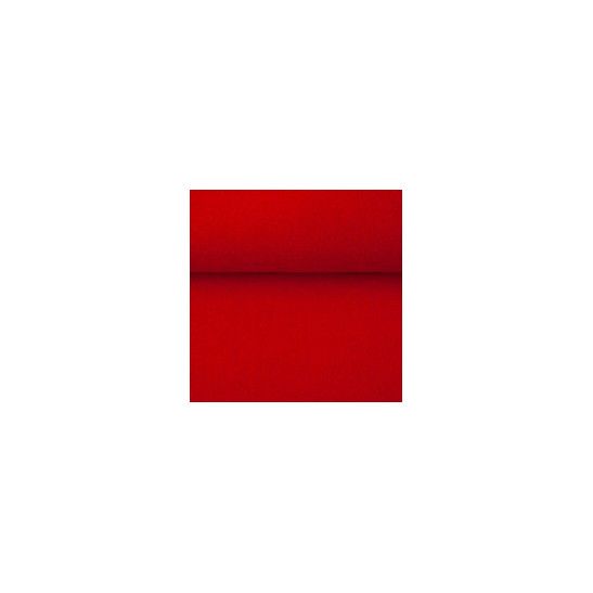 Rib cuff fabric red