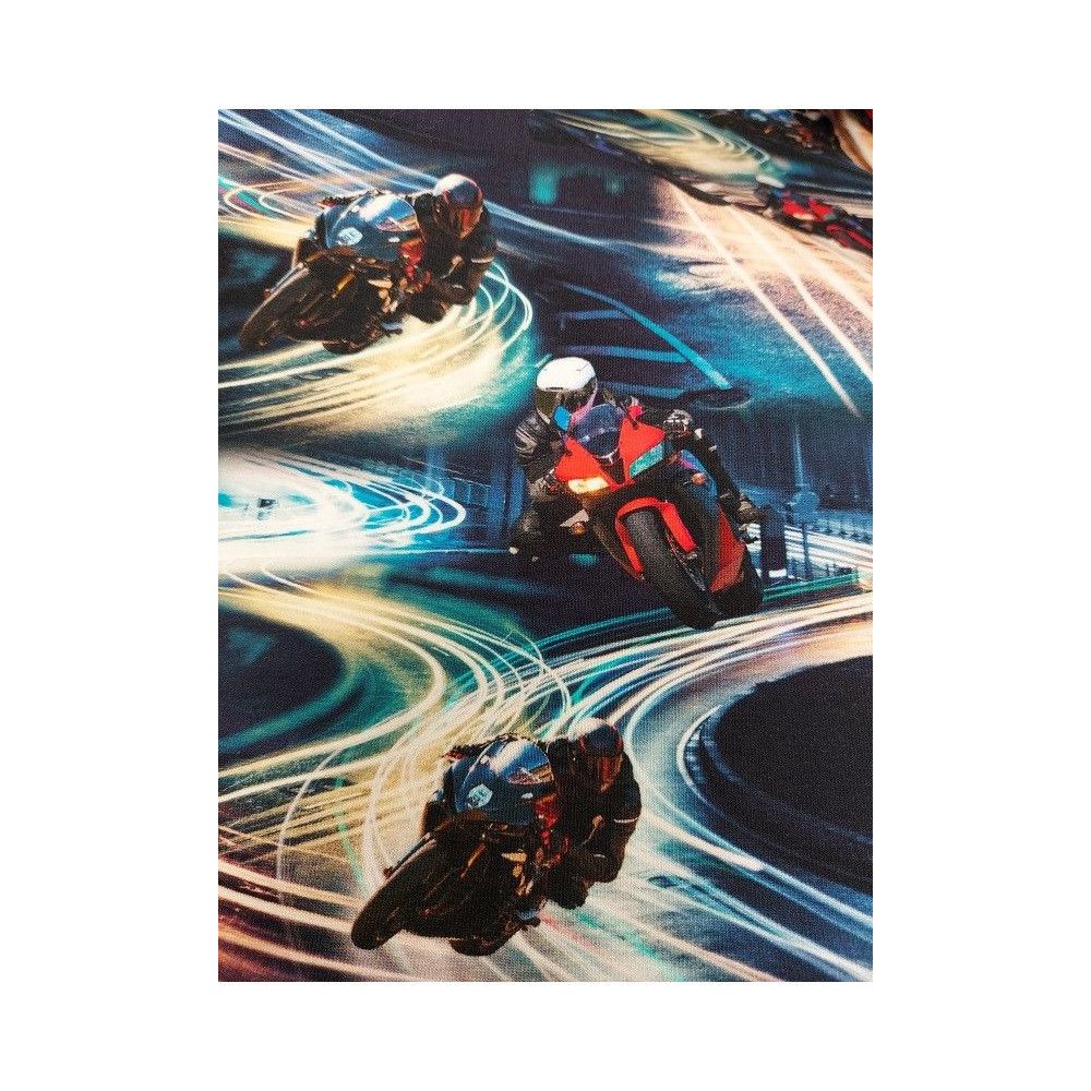 Jersey digital  printed material motor race