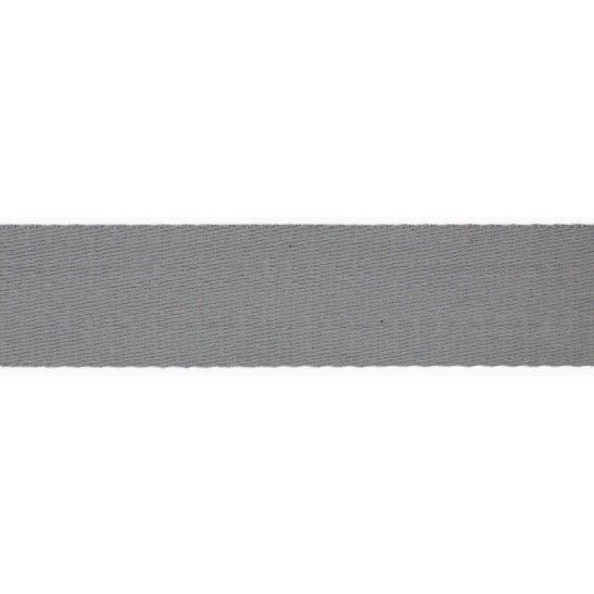Soft webbing color grey 40 mm